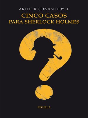 cover image of Cinco casos para Sherlock Holmes